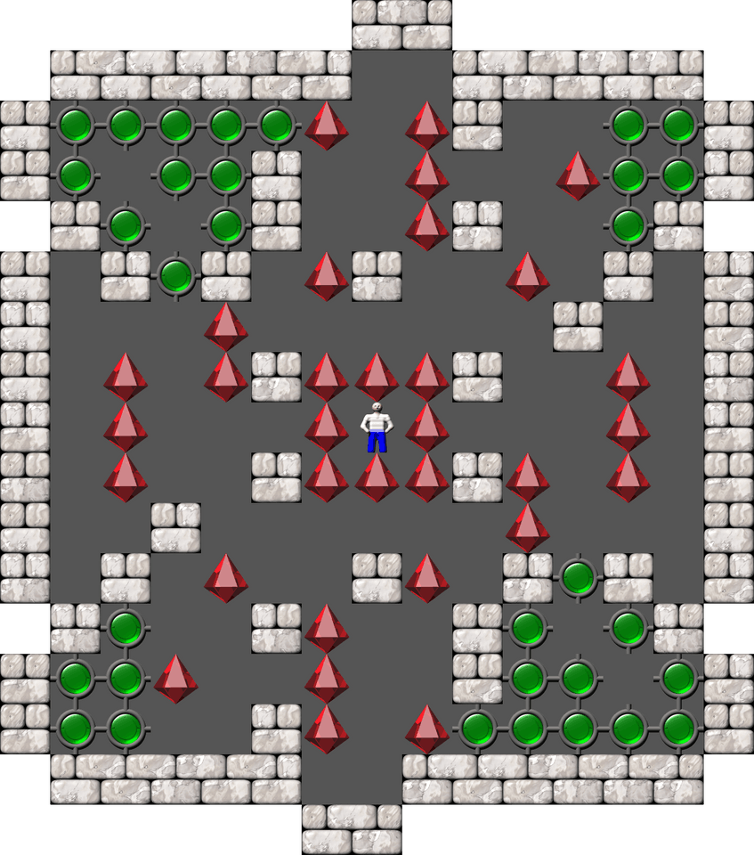 Сокобан Attrition 3 уровень 28